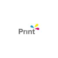 print business logo design vector