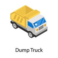 Dump Truck Concepts vector