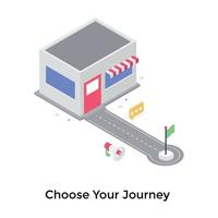 Choose Your Journey vector