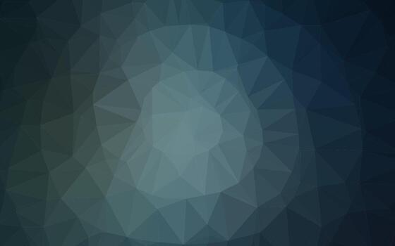 Dark BLUE vector blurry triangle pattern.