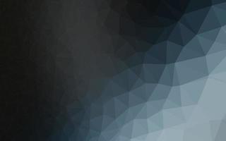 textura de triángulo borroso vector azul oscuro.