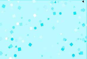 Light BLUE vector layout with circles, lines, rectangles.