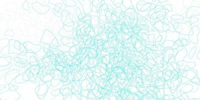 Light blue, green vector pattern with abstract shapes.