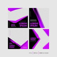 Design backgrounds for social media post for general business free vector