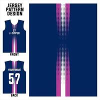 jersey design vector abstract pattern template display front and back for football teams, basketball, cycling, baseball, volleyball, racing, etc.