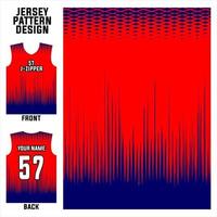 jersey design vector abstract pattern template display front and back for football teams, basketball, cycling, baseball, volleyball, racing, etc.