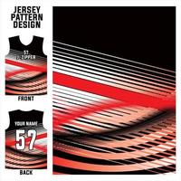 jersey design vector abstract pattern template display front and back for football teams, basketball, cycling, baseball, volleyball, racing, etc.