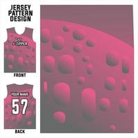 jersey design vector abstract pattern template display front and back for football teams, basketball, cycling, baseball, volleyball, racing, etc.