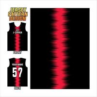 Abstract design pattern for sports jersey printing. sublime jersey templates for soccer, badminton, cycling, basketball, volleyball, etc vector