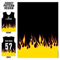 jersey design vector abstract pattern template display front and back for football teams, basketball, cycling, baseball, volleyball, racing, etc.