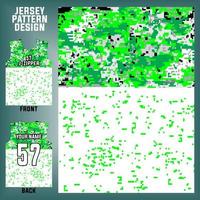 jersey design vector abstract pattern template display front and back for football teams, basketball, cycling, baseball, volleyball, racing, etc.