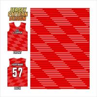 jersey design vector abstract pattern template display front and back for football teams, basketball, cycling, baseball, volleyball, racing, etc