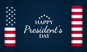 President's Day Background Design. Vector Illustration.