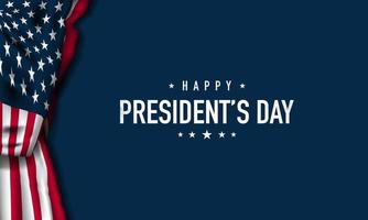 President's Day Background Design. Vector Illustration.