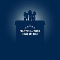 Martin Luther King Jr. Day Background. Vector Illustration.