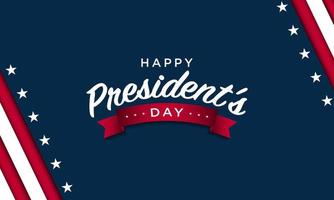 President's Day Background Design. Vector Illustration.