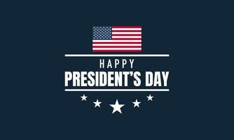 President's Day Background Design. Vector Illustration.