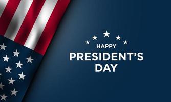 President's Day Background Design. Vector Illustration.