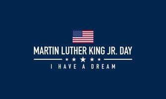 Martin Luther King Jr. Day Background. Vector Illustration.