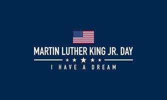 Martin Luther King Jr. Day Background. Vector Illustration.