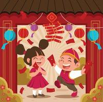 Chinese New Year Red Packet vector