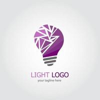 vector de diseño de logotipo ligero. adecuado para el logotipo de su empresa