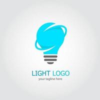 Light logo design vector. Suitable for your business logo vector