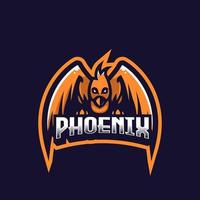 Phoenix esport logo vector