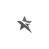 Star logo icon vector Template