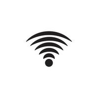 Wireless design logo template vector