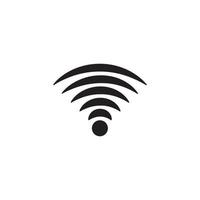 Wireless design logo template vector