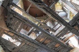 interior view of the building after the fire photo