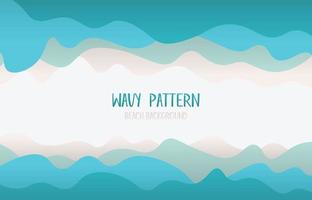 Abstract wavy pattern design minimal gradient template. Overlapping style of copy space of text backgrond. illustration vector