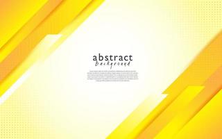 yellow modern abstract background design vector