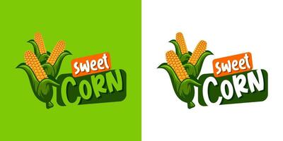 corn logo vector