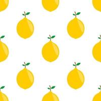 seamless pattern vector illustration of orange fruit and green leaf design. yellow background. design for wallpaper,backdrop and print on fabric. modern templates