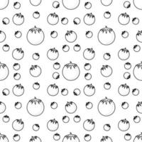 seamless pattern abstract tomato icon vector design with line art. design for background, wallpaper, backdrop, cover and graphic design needs
