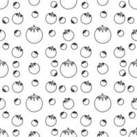 seamless pattern abstract tomato icon vector design with line art. design for background, wallpaper, backdrop, cover and graphic design needs