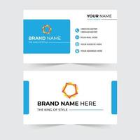 Corporate Business Card Design Template vector