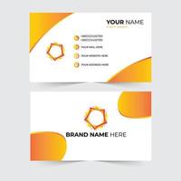 Corporate Business Card Design Template vector