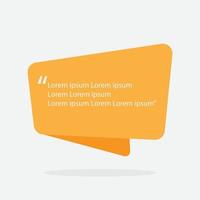 Quote box frame. Quote box icon. Texting quote boxes. Simple Text Box. Elegant Text Box. vector
