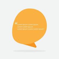 Quote box frame. Quote box icon. Texting quote boxes. Simple Text Box. Elegant Text Box. vector