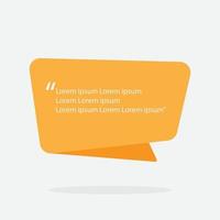 Quote box frame. Quote box icon. Texting quote boxes. Simple Text Box. Elegant Text Box. vector