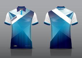 polo shirt uniform design for outdoor sports vector