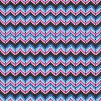 Clothing zigzag chevron stripes knitted texture geometric seamless pattern vector