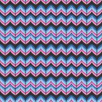 Clothing zigzag chevron stripes knitted texture geometric seamless pattern vector