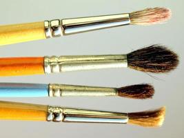 Paintbrushes for painting photo