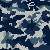 abstracto azul marino mar ejército océano campo rayas camuflaje patrón militar fondo adecuado para tela de impresión vector