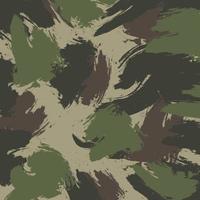 pincel abstracto arte bosque selva bosque camuflaje rayas patrón militar fondo listo para su diseño vector