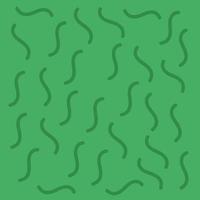Resumen perfecta línea de memphis patrón de ondas de fondo verde vector